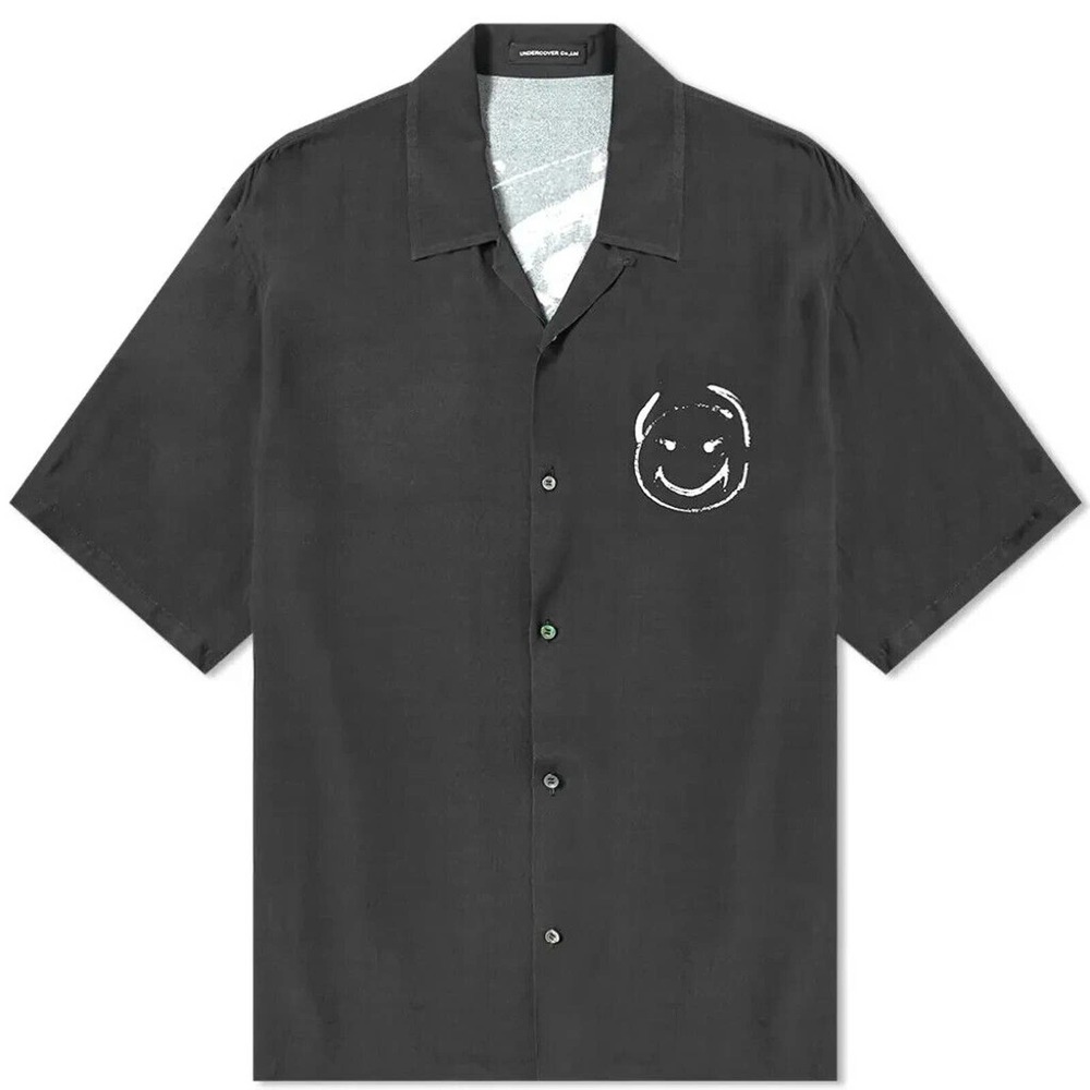 UNDERCOVER SMILEY SHIRT BLACK size 3